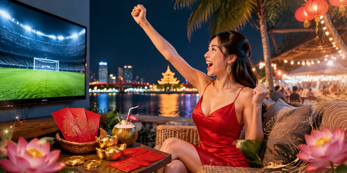 Lì xì đỏ và không khí nhận thưởng tại chợ đêm Hà Nội